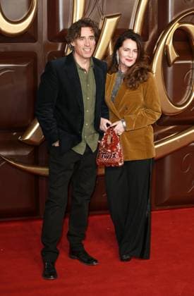 November 28, 2023, London, United Kingdom: Stephen Mangan and Louise Delamere attend the Wonka World Premiere at The Royal Festival Hall in London. London United Kingdom - ZUMAs197 20231128_aaa_s197_130 Copyright: xFredxDuvalx