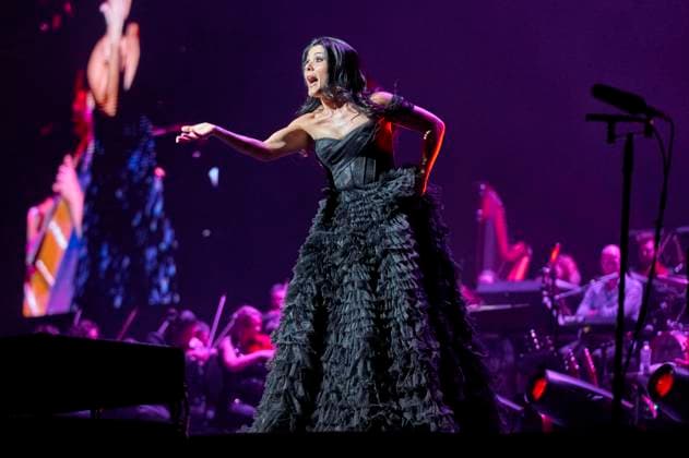 Bilder des Jahres 2023, Entertainment 12 Dezember Entertainment Themen der Woche KW49 Alexandra Arrieche live bei der Night of the Proms 2023 in der in der ZAG Arena. Hannover, 06.12.2023