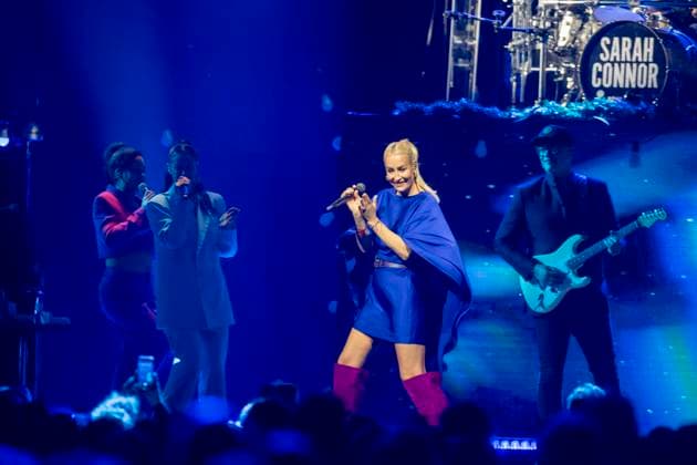 Bilder des Jahres 2023, Entertainment 12 Dezember Entertainment Themen der Woche KW50 Sarah Connor, not so silent night, Olympiaahlle Muenchen. 13.12.2023