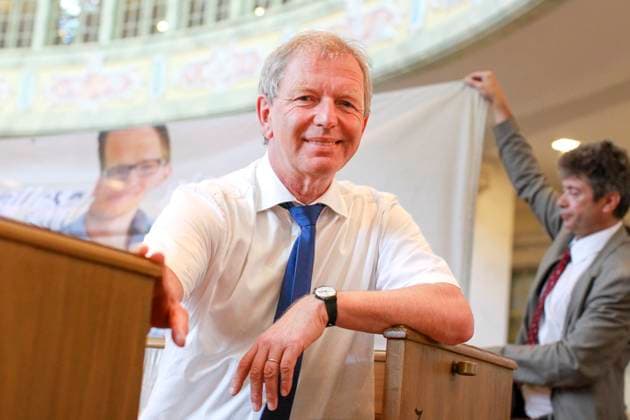 24.08.2011, Deutschland, Sachsen, Dresden, Porträt von dem Landesbischof der Evangelisch-Lutherischen Landeskirche Sachsens Jochen Bohl, hier in der Dresdner Frauenkirche fotografiert