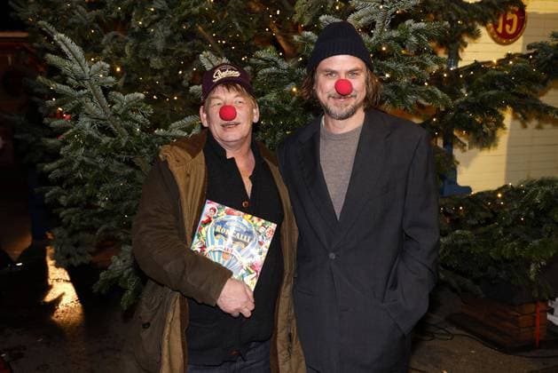 Bilder des Jahres 2023, Entertainment 12 Dezember Entertainment Themen der Woche KW51 Entertainment Bilder des Tages Ben Becker und Lars Eidinger bei der Roncalli Weihnachtscircus Premiere am 22.12.2023 in Berlin Roncalli Weihnachtscircus Premiere in Berlin