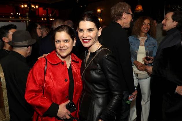 25th Anniversary Celebration for HBO s The Sopranos held at Da Nico Ristorante Featuring: Ilene S. Landress and Julianna Margulies Where: New York, New York, United States When: 10 Jan 2024 Credit: Marion Curtis StarPix for Max startraksphoto.com EDITORIAL USE ONLY. NOT FOR USE BY NEWSPAPERS BASED IN THE UK. Copyright: xMarionxCurtisx xStarPixxforxMaxx 53352773