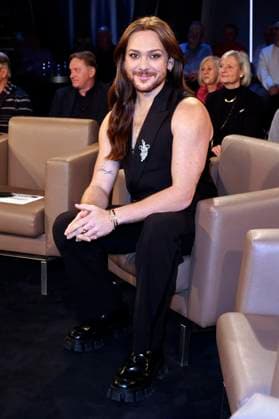 Riccardo Simonetti bei der Aufzeichnung der NDR Talk Show im NDR Fernsehstudio Lokstedt. Hamburg, 19.01.2024