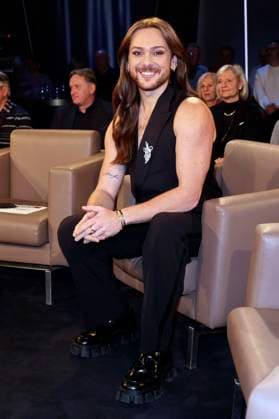 Riccardo Simonetti bei der Aufzeichnung der NDR Talk Show im NDR Fernsehstudio Lokstedt. Hamburg, 19.01.2024