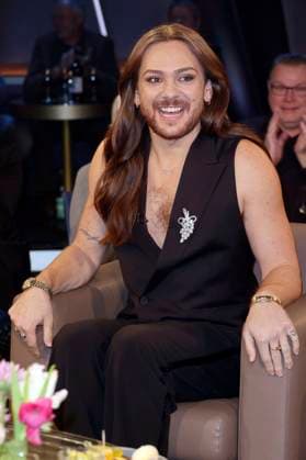 Riccardo Simonetti bei der Aufzeichnung der NDR Talk Show im NDR Fernsehstudio Lokstedt. Hamburg, 19.01.2024