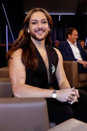 Riccardo Simonetti bei der Aufzeichnung der NDR Talk Show im NDR Fernsehstudio Lokstedt. Hamburg, 19.01.2024