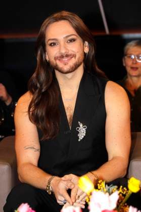 Riccardo Simonetti bei der Aufzeichnung der NDR Talk Show im NDR Fernsehstudio Lokstedt. Hamburg, 19.01.2024