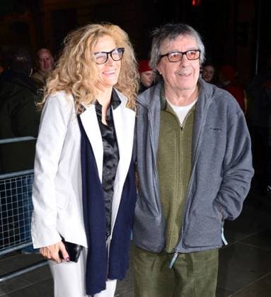 Bill Wyman and Suzanne Wyman attend a VIP private view of David Bailey s Stardust exhibition in London 112473, LONDON, UNITED KINGDOM - Monday February 3, 2014. Bill Wyman and Suzanne Wyman attend a VIP private view of David Bailey s Stardust exhibition in London. David Bailey: Bailey s Stardust, a major exhibition showcasing the work of acclaimed fashion photographer David Bailey, providing a retrospective of his career during which he has photographed stars including The Beatles, Andy Warhol and Jack Nicholson. , Credit:PacificCoastNews Avalon UK, London  Copyright: xPacificCoastNewsx xAvalonx 0529246900
