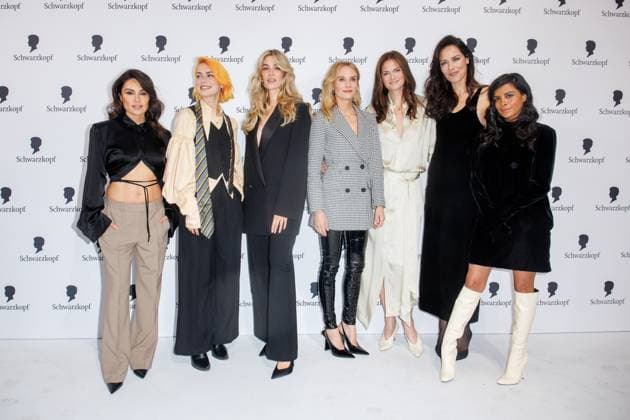 Entertainment Bilder der Woche KW05 Bilder des Jahres 2024, Entertainment 01 Januar Entertainment Bilder des Tages Schwarzkopf Event - FOR EVERY YOU Nazan Eckes, Alli Neumann, Swantje Paulina, Diane Kruger, Mini Anden, Ana Ivanovic und Collien Ulmen-Fernandes beim Schwarzkopf Event FOR EVERY YOU in den Bolle Festsäle am 29.01.2024 in Berlin Copyright: xEventpressxKochanx