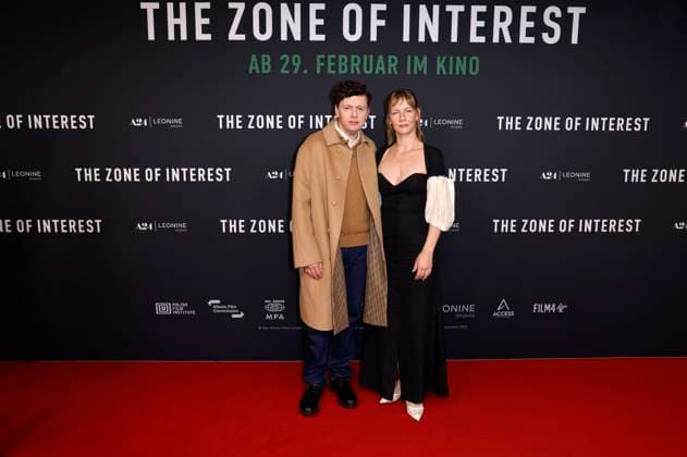Christian Friedel und Sandra Hüller beim Special Screening des Kinofilms The Zone of Interest im Delphi Filmpalast. Berlin, 07.02.2024