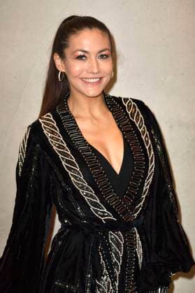 Fiona Erdmann bei der Danny Reinke Fashion Show auf der Berlin Fashion Week Autumn Winter 2024 in der Verti Music Hall. Berlin, 07.02.2024