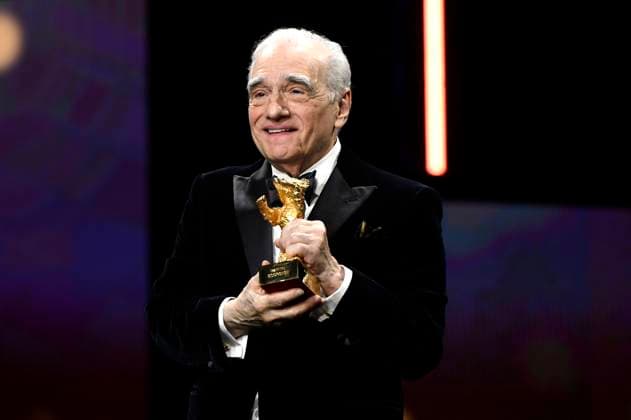 Bilder des Jahres 2024, Entertainment 02 Februar Entertainment Themen der Woche KW08 Entertainment Bilder des Tages Martin Scorsese bei der Verleihung des Goldenen Ehrenbären an Martin Scorsese auf der Berlinale 2024 74. Internationale Filmfestspiele Berlin im Berlinale Palast. Berlin, 20.02.2024