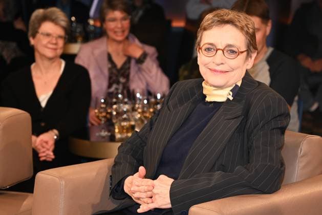 Katharina Thalbach bei der Aufzeichnung der NDR Talk Show im NDR Fernsehstudio Lokstedt. Hamburg, 23.02.2024 Aufzeichnung der NDR Talk Show im NDR Fernsehstudio Lokstedt, Hamburg-Lokstedt Hamburg Deutschland NDR Studio Lokstedt