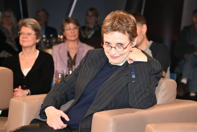 Katharina Thalbach bei der Aufzeichnung der NDR Talk Show im NDR Fernsehstudio Lokstedt. Hamburg, 23.02.2024 Aufzeichnung der NDR Talk Show im NDR Fernsehstudio Lokstedt, Hamburg-Lokstedt Hamburg Deutschland NDR Studio Lokstedt