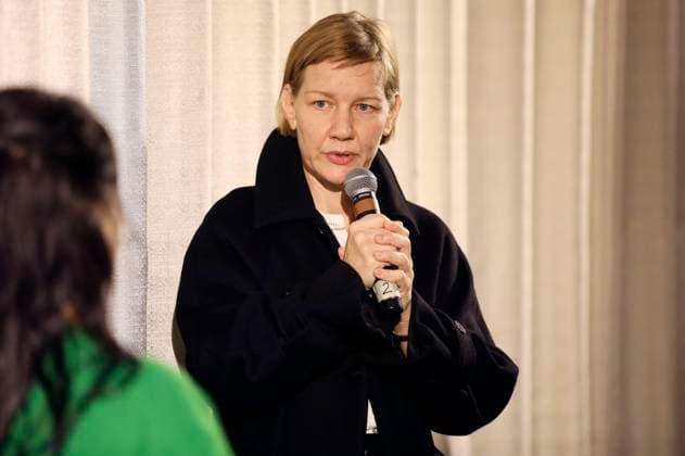 Bilder des Jahres 2024, Entertainment 03 März Entertainment Themen der Woche KW11 Sandra Hüller bei der Sondervorstellung des Kinofilms The Zone of Interest in den Passage Kinos. Leipzig, 15.03.2024