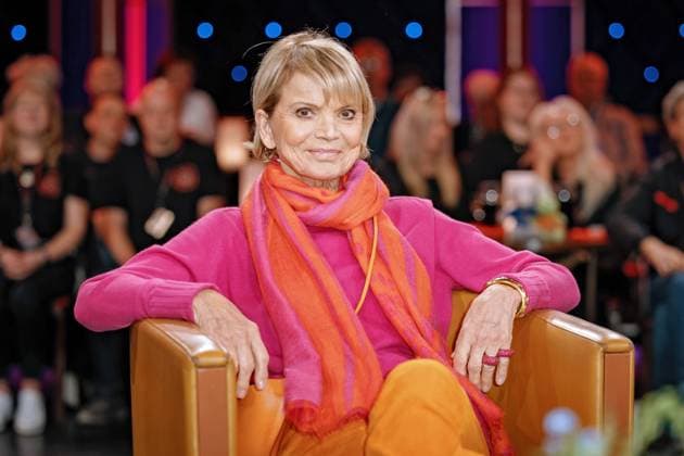 Bilder des Jahres 2024, Entertainment 03 März Entertainment Themen der Woche KW12 Entertainment Bilder des Tages MDR - Riverboat. Schauspielerin Uschi Glas anläßlich der Aufzeichnung der MDR - Talkshow Riverboat am 22.03.2024 in der Mediacity Leipzig. 20240322SFL0055