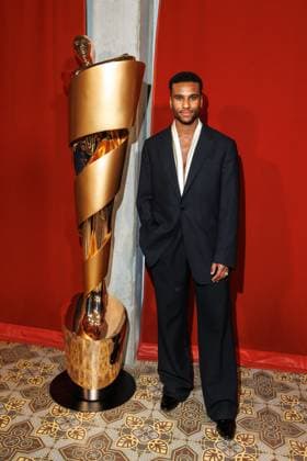 Die DEUTSCHE FILMAKADEMIE lädt zum Nominiertenabend des DEUTSCHEN FILMPREISES 2024 Tijan Njie beim Lola Nominiertenabend des Deutschen Filmpreises 2024 in der Bar Brass am 13.04.2024 in Berlin. Copyright: xEventpressxKochanx