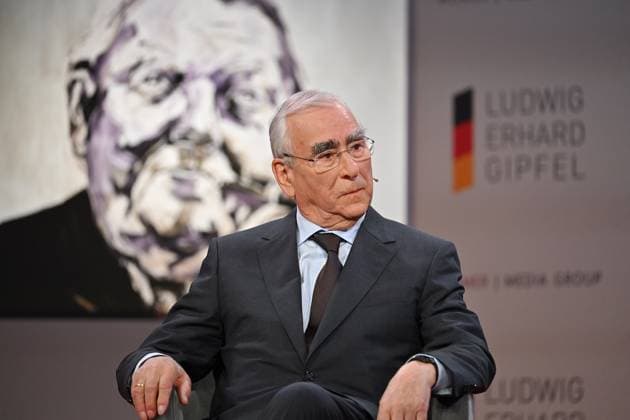 Bilder des Jahres 2024, News 04 April News Themen der Woche KW16 News Bilder des Tages Dr. Theo WAIGEL (Bundesfinanzminister a.D.), Einzelbild,angeschnittenes Einzelmotiv,Portraet,Portrait,Porträt. Ludwig Erhard Gipfel 2024 auf Gut Kaltenbrunn am Tegernsee am 17.04.2024.