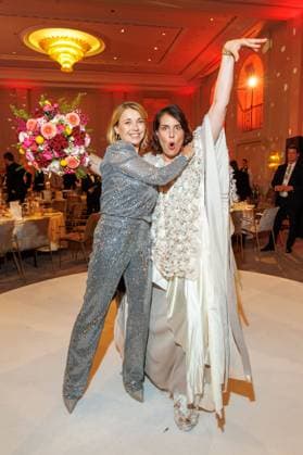 Bilder des Jahres 2024, Entertainment 04 April Entertainment Themen der Woche KW16 Entertainment Bilder des Tages Gala - Felix Burda Award Tina Ruland und Elena Uhlig bei der Felix Burda Award Gala im Hotel Adlon Kempinskil am 21.04.2024 in Berlin. Copyright: xEventpressxKochanx