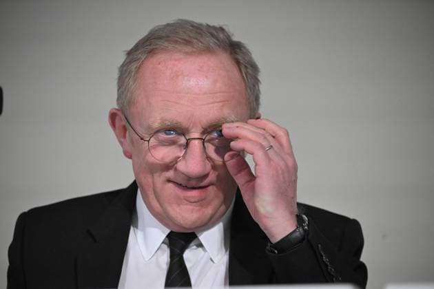 Kering Annual General Meeting - Paris French businessman Francois-Henri Pinault speaks on April 25, 2024 during the Kering annual general meeting in Paris. Photo by Eliot Blondet ABACAPRESS.COM Paris France  Copyright: xBlondetxEliot ABACAx