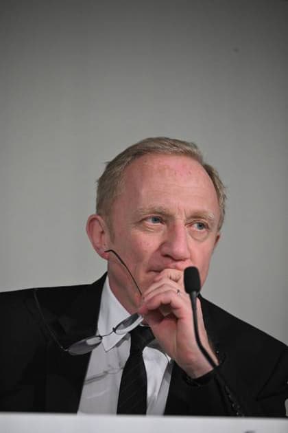 Kering Annual General Meeting - Paris French businessman Francois-Henri Pinault speaks on April 25, 2024 during the Kering annual general meeting in Paris. Photo by Eliot Blondet ABACAPRESS.COM Paris France  Copyright: xBlondetxEliot ABACAx