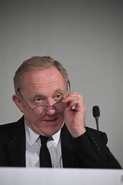 Kering Annual General Meeting - Paris French businessman Francois-Henri Pinault speaks on April 25, 2024 during the Kering annual general meeting in Paris. Photo by Eliot Blondet ABACAPRESS.COM Paris France  Copyright: xBlondetxEliot ABACAx