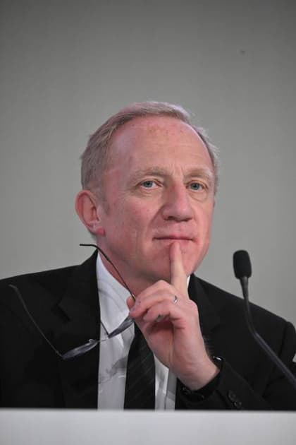 Kering Annual General Meeting - Paris French businessman Francois-Henri Pinault speaks on April 25, 2024 during the Kering annual general meeting in Paris. Photo by Eliot Blondet ABACAPRESS.COM Paris France  Copyright: xBlondetxEliot ABACAx