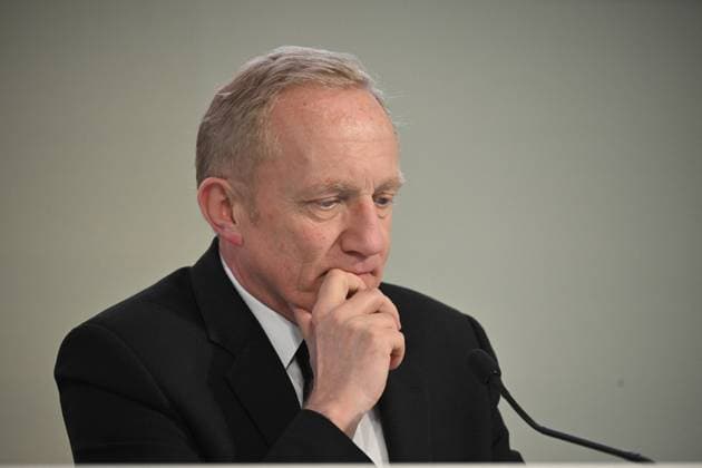 Kering Annual General Meeting - Paris French businessman Francois-Henri Pinault speaks on April 25, 2024 during the Kering annual general meeting in Paris. Photo by Eliot Blondet ABACAPRESS.COM Paris France  Copyright: xBlondetxEliot ABACAx