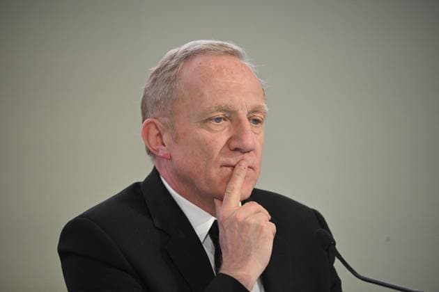 Kering Annual General Meeting - Paris French businessman Francois-Henri Pinault speaks on April 25, 2024 during the Kering annual general meeting in Paris. Photo by Eliot Blondet ABACAPRESS.COM Paris France  Copyright: xBlondetxEliot ABACAx