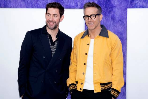 John Krasinski und Ryan Reynolds bei der Premiere des Kinofilms IF: Imaginäre Freunde im SVA Theater. New York, 13.05.2024