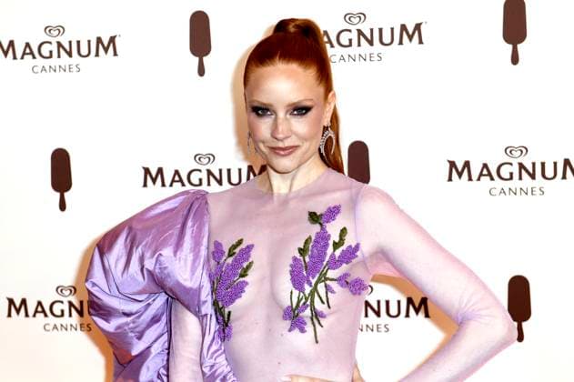 Bilder des Jahres 2024, Entertainment 05 Mai Entertainment Themen der Woche KW20 Barbara Meier bei der Magnum - Wherever Pleasure Takes You Party während des Festival de Cannes 2024 77. Internationale Filmfestspiele von Cannes im Magnum Beach Palais StÃ phanie. Cannes, 16.05.2024