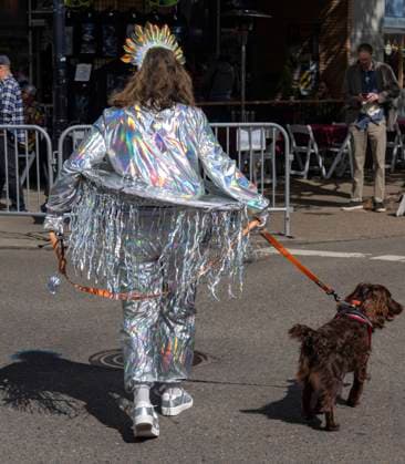 May 18, 2024 - McMinnville, Oregon, USA - The 24th Annual McMenamins UFO Festival commemorates the sighting of a UFO in 1950 by McMinnville farmer Paul Trent, who made several photos of a disc-shaped object hovering over his land. Mcminnville USA - ZUMAce6_ 20240518_zaf_ce6_003 Copyright: xBrianxCahnx