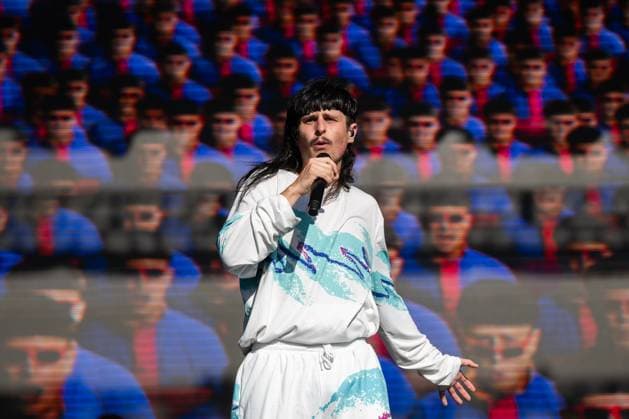 May 25, 2024, Napa, Ca, USA: Oliver Tree performs live on stage during BottleRock at Napa Valley Expo on May 25, 2024 in Napa, California. Napa USA - ZUMAs181 20240525_zea_s181_179 Copyright: xCHRISxTUITEx