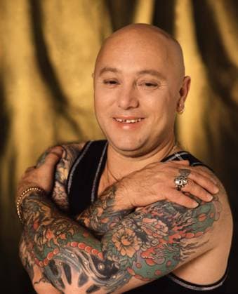 ANGRY ANDERSON OF ROSE TATTOO ANGRY ANDERSON OF AUSTRALIAN HEAVY ROCK GROUP ROSE TATTOO PHOTO BY -LL,  Copyright: xLawrencexLawryx xAvalonx 0546826650