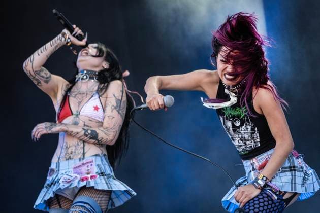 Bilder des Jahres 2024, Entertainment 06 Juni Entertainment Themen der Woche KW25 Entertainment Bilder des Tages DeathByRomy opens Hades at Copenhell Thursday, June 20, 2024.. (Photo: Helle Arensbak Ritzau Scanpix) , Refshale Island Denmark Copyright: HellexArensbak HellexArensbakx spdk20240620-142052-L