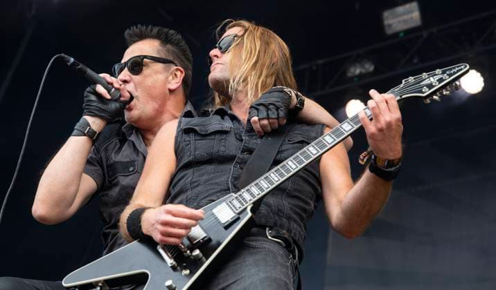 Bilder des Jahres 2024, Entertainment 06 Juni Entertainment Themen der Woche KW25 Entertainment Bilder des Tages The German band Die Krupps on the Pandemonium stage on Thursday, June 20, 2024 during the Copenhell rock and metal festival on Refshaleoeen in Copenhagen. (Photo: Torben Christensen Scanpix 2024) , Copenhagen Denmark Copyright: TorbenxChristensen TorbenxChristensenx spdk20240620-160710-L