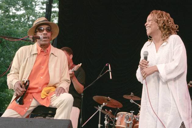 CENTRAL PARK S SUMMERSTAGE OLU DARA AND CASSANDRA WILSON PERFORMING AT CENTRAL PARK S SUMMERSTAGE.NEW YORK CITY .15 JUNE 2007. PICTURES: ,  Copyright: xTerrencexJenningsx xAvalonx 0547113928