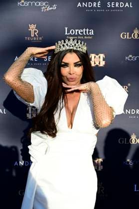 Kader Loth bei der Harald Glööckler Fashion Night 2024 im Loretta am Wannsee. Berlin, 28.06.2024