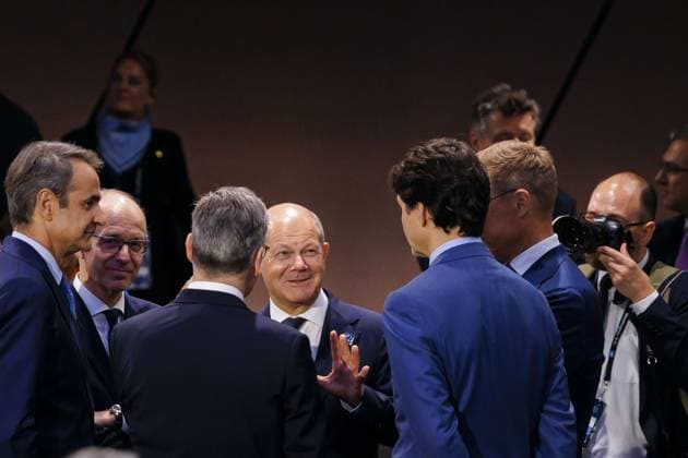 Bilder des Jahres 2024, News 07 Juli News Themen der Woche KW28 Gipfeltreffen der NATO in Washington. Olaf Scholz (SPD), Bundeskanzler, aufgenommen vor Beginn der ersten Arbeitssitzung des Nordatlantikrats. Washington, 10.07.2024. Fotografiert im Auftrag des Auswaertigen Amtes Washington United States Copyright: xThomasxTrutschelxAAxphotothek.dex