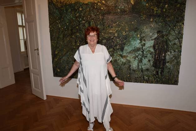 Valie Export, Anselm Kiefer, Mein Rhein, Vernissage, 2024, Galerie Ropac, Salzburg, Manfred Siebinger