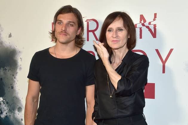 Bilder des Jahres 2024, Entertainment 08 August Entertainment Bilder des Tages Premiere BERLIN NOBODY Jonas Dassler, Sophie Rois Ankunft, Premiere BERLIN NOBODY im Kant Kino in Berlin, am 30.07.2024