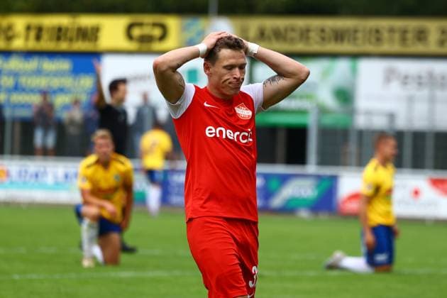 Fußball I Herren I Saison 2024 25 I Regionalliga Nord I 2.Spieltag I SV Todesfelde - TSV Havelse I 04.08.2024 Florian Riedel (39, TSV Havelse) Todesfelde Joda Sportpark Schleswig-Holstein Deutschland Copyright: xLobeca RHx