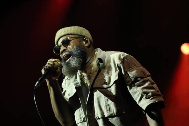 Bilder des Jahres 2024, Entertainment 08 August Entertainment Themen der Woche KW32 Tariq Luqmaan Trotter alias Black Thought von der Band The Roots bei einem Konzert in der Uber Eats Music Hall in Berlin, 5. August 2024. The Roots Konzert Berlin