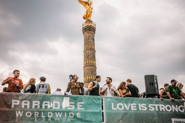 Bilder des Jahres 2024, News 08 August News Themen der Woche KW33 News Bilder des Tages Rave the planet in Berlin 2024 Rave the planet 2024
