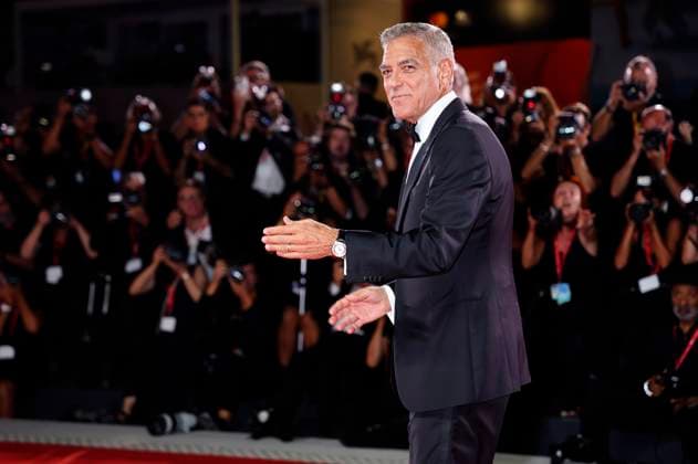 George Clooney bei der Premiere des Kinofilms Wolfs auf der Biennale di Venezia 2024 81. Internationale Filmfestspiele von Venedig im Palazzo del Cinema. Venedig, 01.09.2024