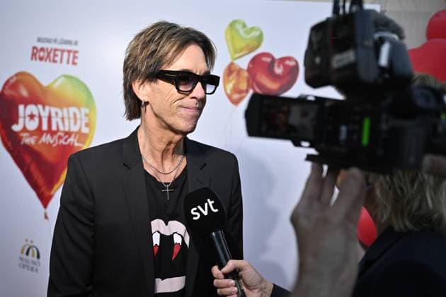 MALMÖ, SWEDEN 20240906 Per Gessle arrives at the premiere of Joyride The Musical at Malmö Opera on Friday evening MALMÖ SWEDEN x50090x  Copyright: xJohanxNilsson TTx PREMIÄR JOYRIDE THE MUSICAL MALMÖ OPERA WgeHSelvDBk
