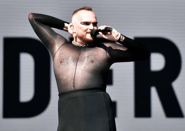 Bilder des Jahres 2024, Entertainment 09 September Entertainment Themen der Woche KW36 Entertainment Bilder des Tages Entertainment Musik, Lollapalooza Berlin 2024 07.09.2024, xdanx, Entertainment Musik, Lollapalooza Berlin 2024, v.l. Die Band Wanderer stehen beim Lollapalooza Festival im Berliner Olympiastadion auf der Buehne. Die achte Ausgabe des Musikfestivals findet am Wochenende des 7. und 8. September 2024 im Olympiastadion und Olympiapark in Berlin statt. Berlin Olympiastadion Berlin Berlin Deutschland (DE) Copyright: xDanielxLakomskix