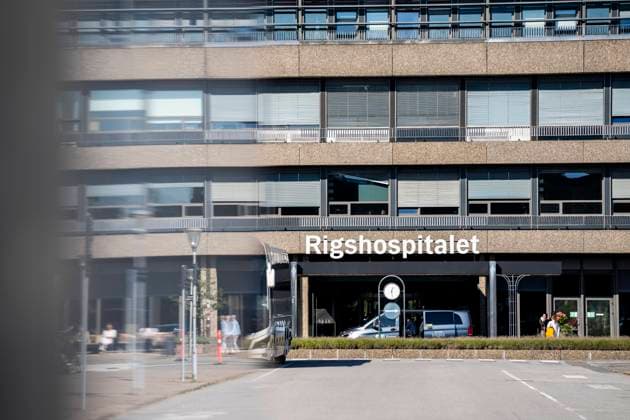 Exterior of Rigshospitalet on Blegdamsvej in Copenhagen, Thursday, September 19, 2024. Queen Margrethe has been admitted to Rigshospitalet after a fall on Wednesday evening. This was announced by the royal house s communications manager, Lene Balleby, in writing to Ritzau. - Queen Margrethe was taken to Rigshospitalet last night after falling at Fredensborg Castle. The Queen is doing well under the circumstances, but is currently admitted for observation, it says.. (Photo: Ida Marie Odgaard Ritzau Scanpix) , Copenhagen Denmark Copyright: RitzauxScanpix IdaxMariexOdgaardx spdk20240919-131202-L