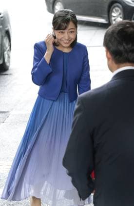 Sign language contest in western Japan Japanese Princess Kako arrives at the venue of a national high school sign language contest in the Tottori Prefecture city of Yonago, western Japan, on Sept. 22, 2024.  A14AA0003475878P