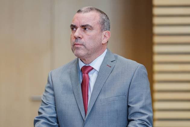 Stefan Wogawa (BSW), 26.09.2024, Erfurt (Deutschland), Politik, Thüringer Landtag, Konstituierung